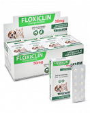 Floxiclin Enrofloxacina 50 mg Antibiótico Para Cães E Gatos