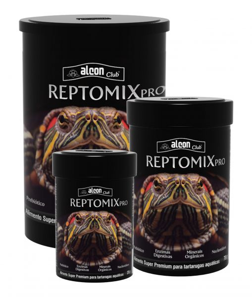 Alcon Club Reptomix Pro 78gr. Ração Super Premium Para Tartarugas Aquáticas.