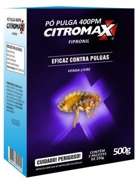Citromax Pó Anti Pulgas PM400 A Base De Fipronil
