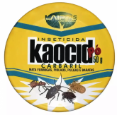 Kaocid Pó Inseticida eficaz contra formigas, baratas, pulgas e piolhos.