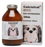 Calciotrat SM Oral 100ml. Vitamina De Cálcio Para Cães.