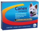 Vermífugo Para Cães Ceva Canex Composto com 4 Comprimidos