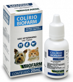 Colírio Biofarm. Tratamento Das Inflamações E Irritações Nos Olhos Dos Animais.