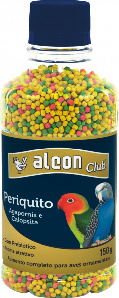 Alcon Club Periquito, Agaporni, Calopsita, Cocota, Maritaca 150g