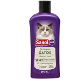 Shampoo Antisséptico Para Gatos Sanol Cat 500ml.