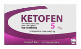 Ketofen 5mg. Ant-inflamatório, Analgésico e Antipirético. Cx C/ 10 Comprimidos