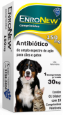 Enronew 150mg ( Enrofloxacino ) Antibiotico De Amplo Espectro Para Cães E Gatos