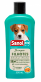 Shampoo Antisséptico Sanol Dog Filhotes 500ml.