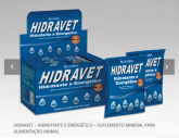Hidravet – Hidratante E Energético – Suplemento Mineral Para Alimentação Animal