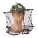 Chapéu De Pescador Camuflado Estilo Militar Com Tela Protetora Contra Mosquitos Moscas e Insetos.