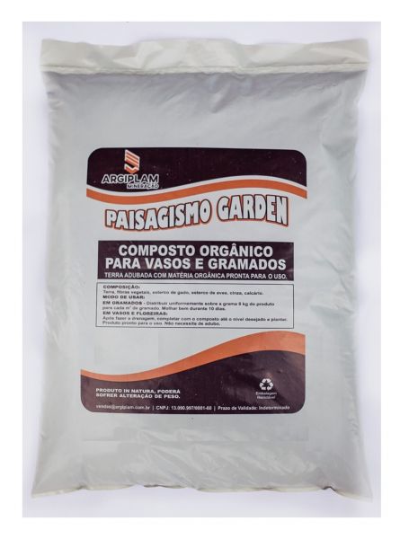 Composto Horganico 2 Kg Terra Pronta Para Uso. P/ Hortas, Pomares, Frutíferas, Flores E Jardins.