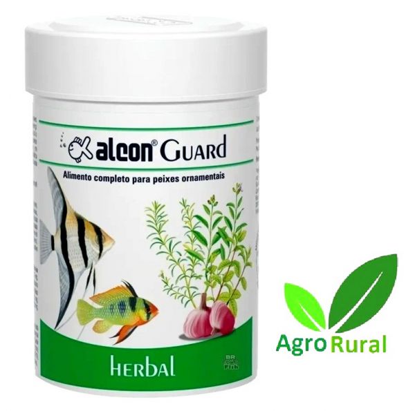 Alcon Guard Herbal 20g Ração Em Flocos Para Peixes Ornamentais