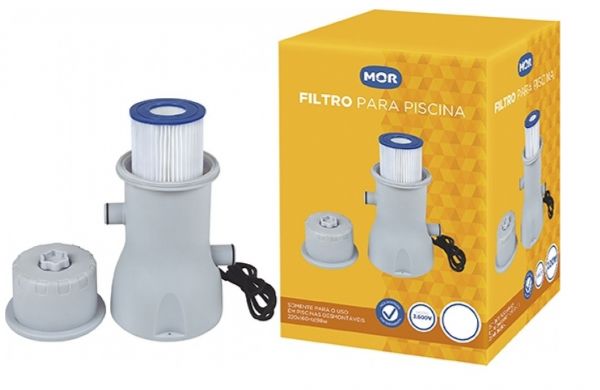 Filtro Mor Completo Com Bomba 2.200 Lt/h Para Piscinas De Todos Os Modelos.