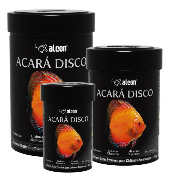 Alcon Acara Disco 25gr. Alimento Super Premium Extrusado Completo Para Ciclídeos Americanos.