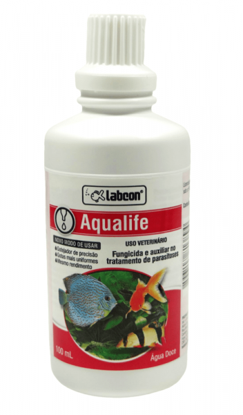 Alcon Labcon Aqualife 100ml. Combate E Elimina As Principais Doenças Dos Peixes