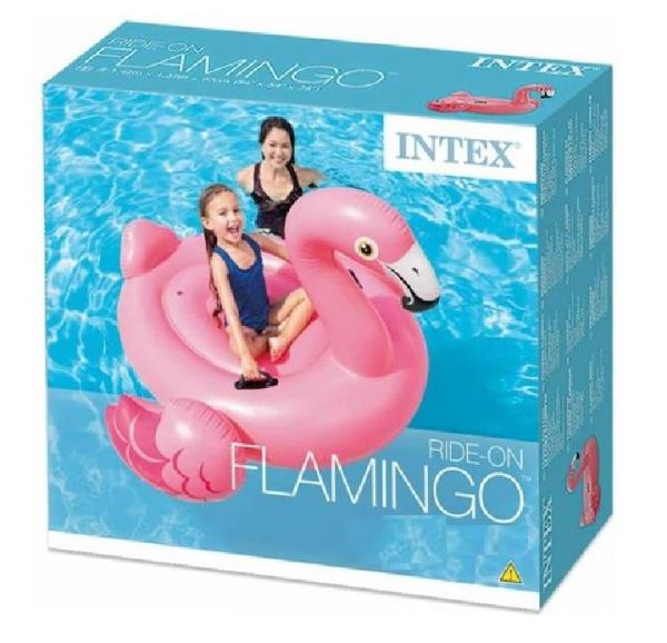 Bóia Inflável Flamingo. Para Adultos E Crianças. Praia, Piscina E Lagoa.