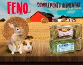 Feno Alfafa Prensada 500gr. Natural Para Roedores. Coelho, Chinchila, Porquinho, Hamster E Outros.
