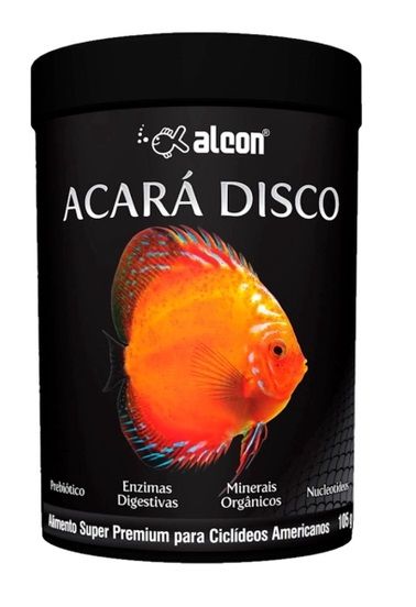 Alcon Acara Disco 105gr. Alimento Super Premium Extrusado Completo Para Ciclídeos Americanos.