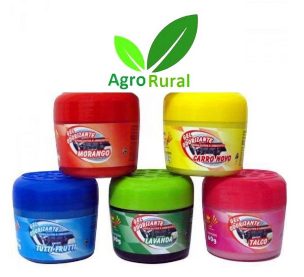 Aromatizante, Odorizante, Perfume Em Gel Para Carros Vans, Ônibus, Residências E Escritórios.