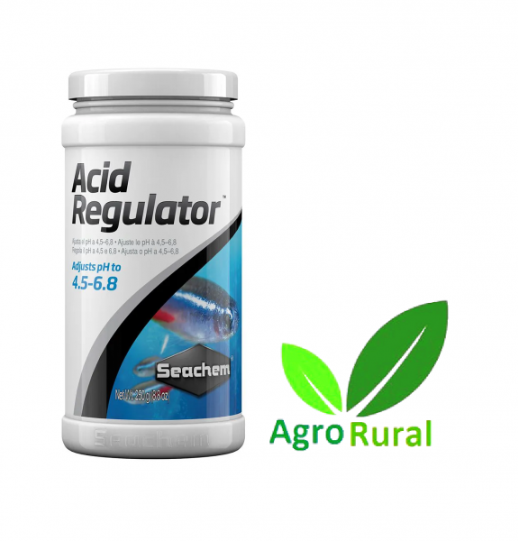 Seachem Acid Regulator 250gr. Tamponador. Acidifica E Trava O Ph Da Água.