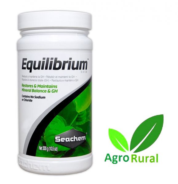 Seachem Equilibrium 300gr Repositor Mineral Para Aquários Plantados