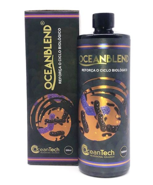 Ocean Tech Ocean Blend 500ml. Acelerador Biológico P/ Água Doce E Marinha