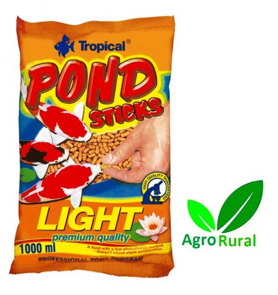 Tropical Pond Sticks Light 90gr. Ração Para Carpas Kinguios E Kois.