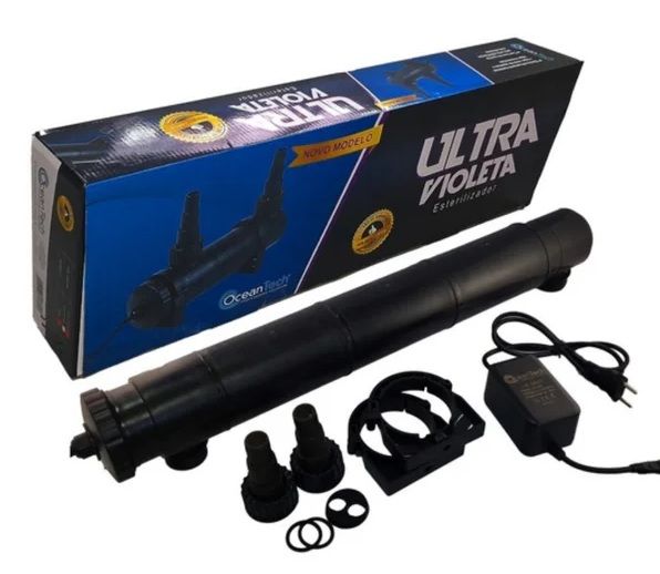 Filtro Uv Esterilizador 36 Watts. Para Aquários, Fontes E Lagos