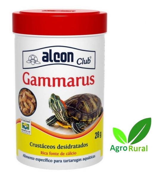 Alcon Club Gammarus 28gr. Ração para Todas Espécies De Tartarugas Aquáticas