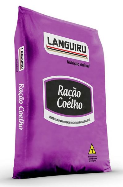 Ração De Primeira Linha P/ Coelhos. Pacote C/ 5kg. Languiru.