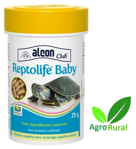 Reptolife Baby 25gr. Para Tartarugas Aquaticas E Cágados Terrestres