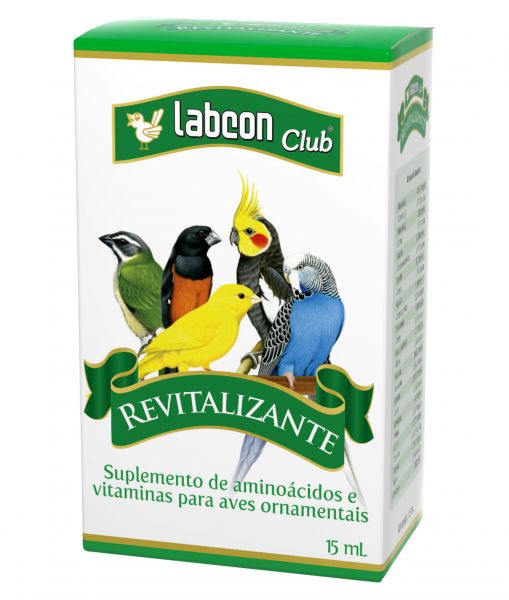 Alcon Club Revitalizante. Suplemento De Aminoácidos E Vitaminas P/ Aves Ornamentais.