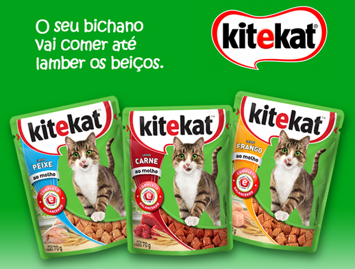 Kitekat Sachês. Adultos. Peixe, Frango E Carne.