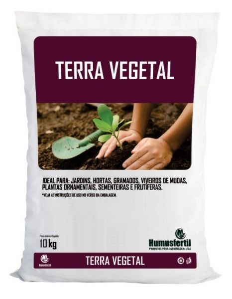 Terra Preta Vegetal Adubada Organica 10 kilos. Para Pronto Uso. Flores Arvores Frutiferas Jardins.