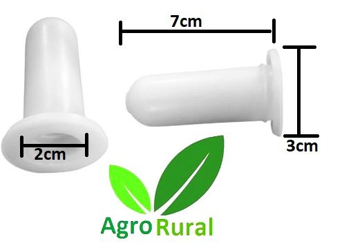 Bico Teteira De Mamadeira Crisan. Para Alimentação De Carneiros Ovinos E Suínos.