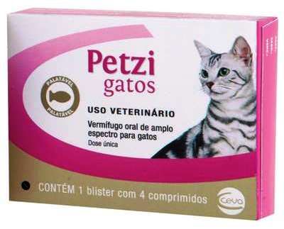 Petzi Plus Ceva. Vermífugo Para Gatos.