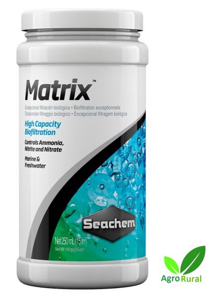 Seachem Matrix 250ml. P/ Aquários, Fontes E Lagos.