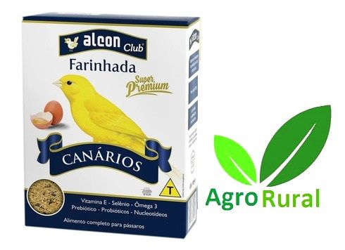 Alcon Farinhada Canários 200g Ração Para Canários, Mandarins, Calafates, Diamantes