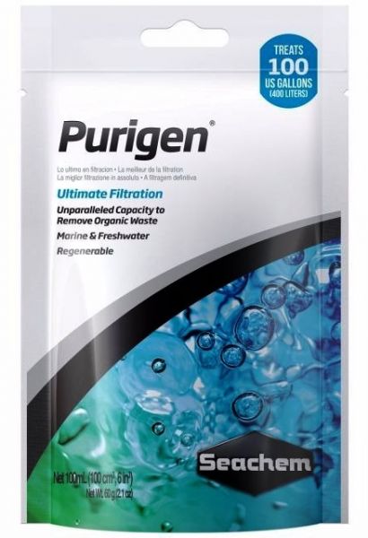 Seachem Purigen 100ml. Mídia Filtrante Alta Capacidade Incomparável