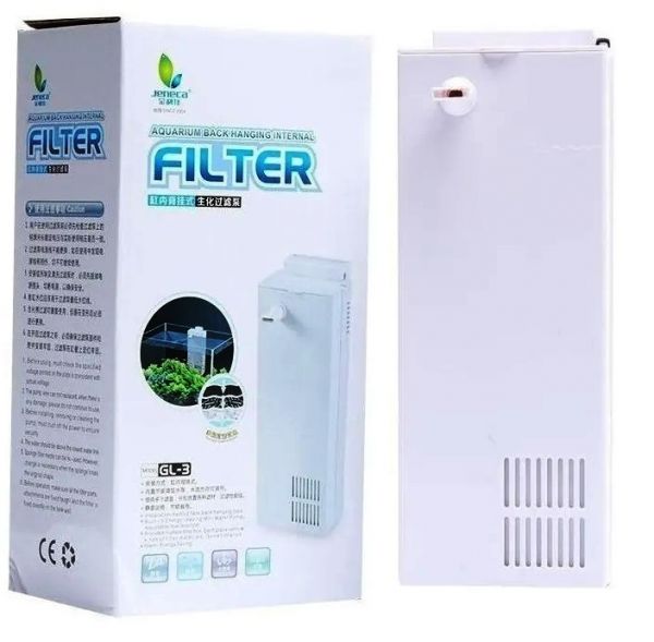 Filtro Interno Mini Canister GL-3 250 Lt/h. Com 3 Estagios De Filtragem. Completo Com Bomba.