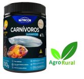 Nutricon Carnivoros De Superficie Com Alho. 300gr. Para Oscar, Aruanã, Pirarara E Grandes Carnívoros
