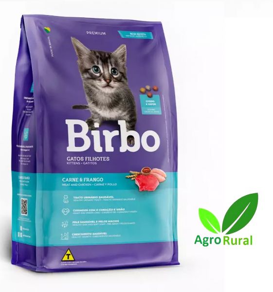 Ração Alimento Para Gatos Birbo Gatos Filhotes 15 Kilos.