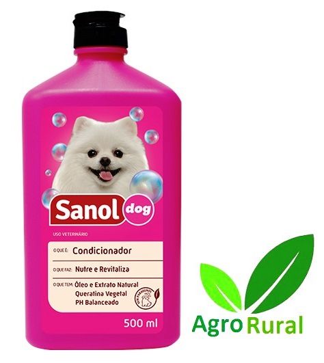 Condicionador Para Cães Sanol Dog. Revitalizante.