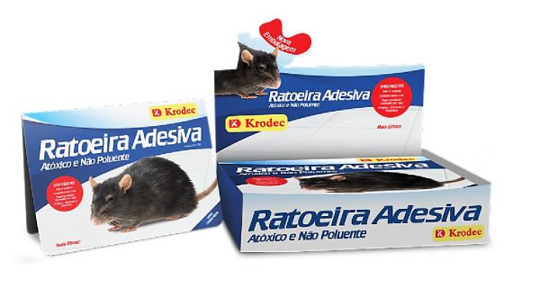 Ratoeira Adesiva Cola Rato. Para Ratos E Camondongos.