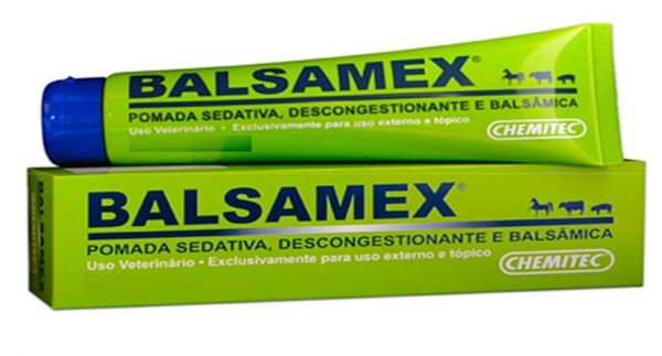 Balsamex. Pomada Sedativa, Descongestionante E Balsâmica.