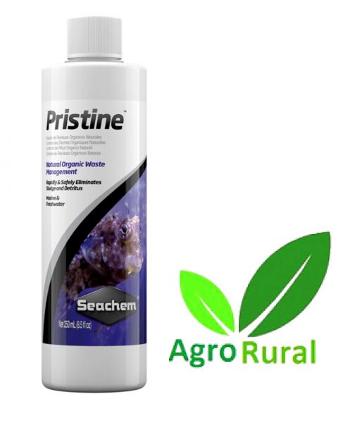 Seachem Pristine 250ml. Removedor De Matéria Organica.