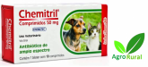Chemitril 50mg. ( Enrofloxacino ). Antibiótico De Amplo Espectro Para Cães e Gatos