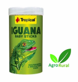 Ração Tropical Iguana Baby Sticks. Com Vitaminas E Minerais.