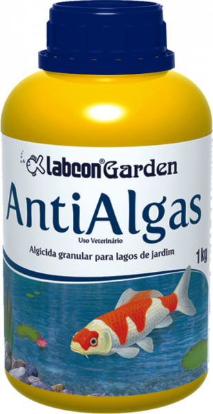 Alcon Labcon Garden AntiAlgas 1kg. Elimina A Água Verde De Lagos, Fontes E Piscinas