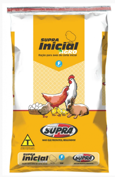 Supra Ração Para Inicial. 5Kg. Com Fator De Reforço Para Crescimento.